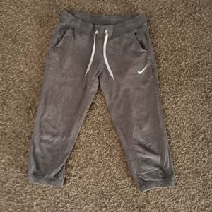 Small petite, gray Nike joggers